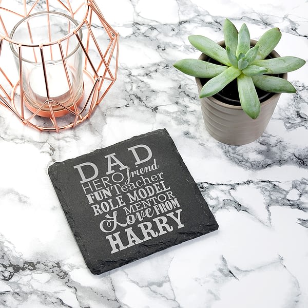 What Dad Means Slate Keepsake