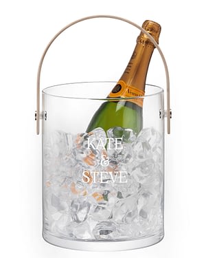 LSA Personalised Ash Handle Ice Bucket