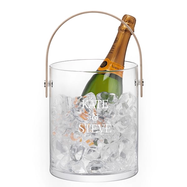 LSA Personalised Ash Handle Ice Bucket