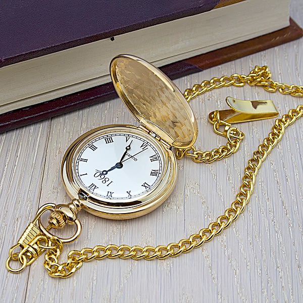 Personalised Groomsman Monogram Collection Pocket Watch