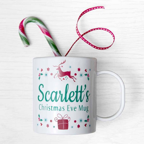 Personalised Children's Christmas Eve Mug