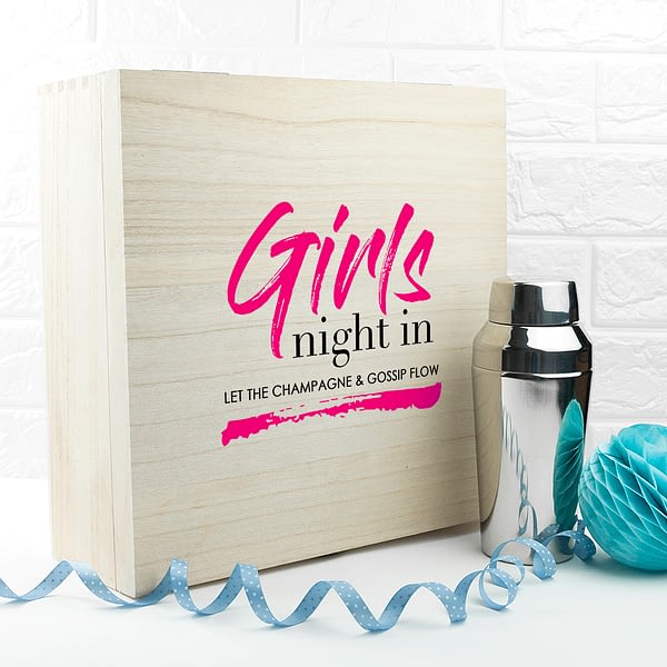 Personalised Girls' Night In Box