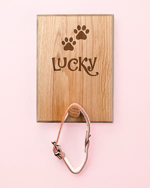 Personalised Paw Print Peg Hook