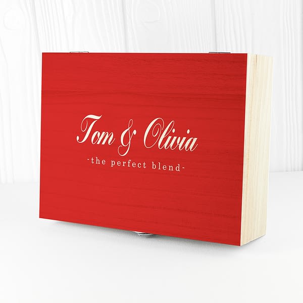 Personalised The Perfect Blend Tea Box