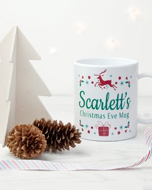 Personalised Children's Christmas Eve Mug