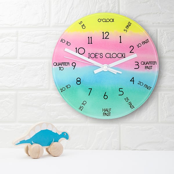 I Can Tell The Time! Personalised Wall Clock