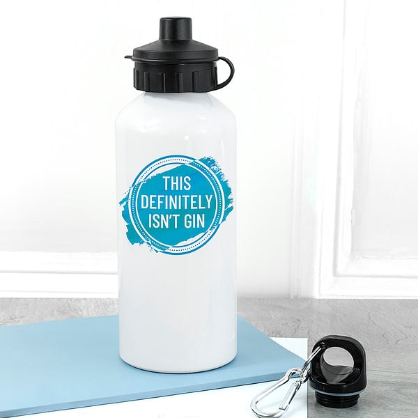 Personalised White Water Bottle