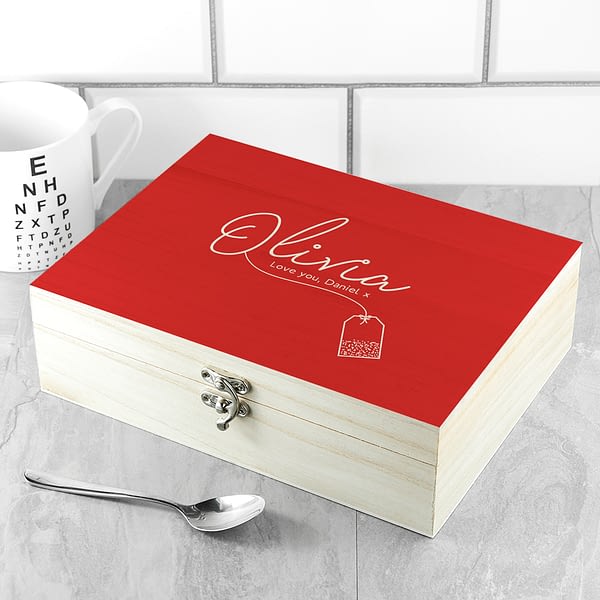 Personalised The Ultimate Cu-Tea Box