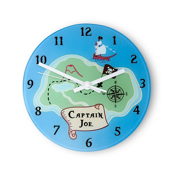 Arrrr! Personalised Pirate Wall Clock