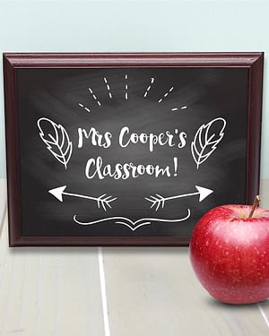 Personalised Teacher's Classroom Sign