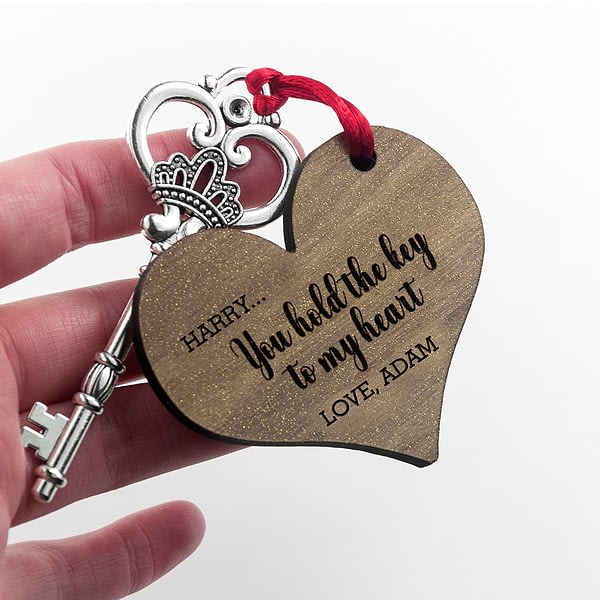 Personalised You Hold My Heart Keepsake