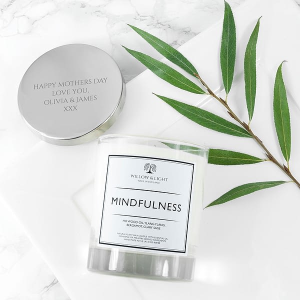 Personalised Mindfulness Candle