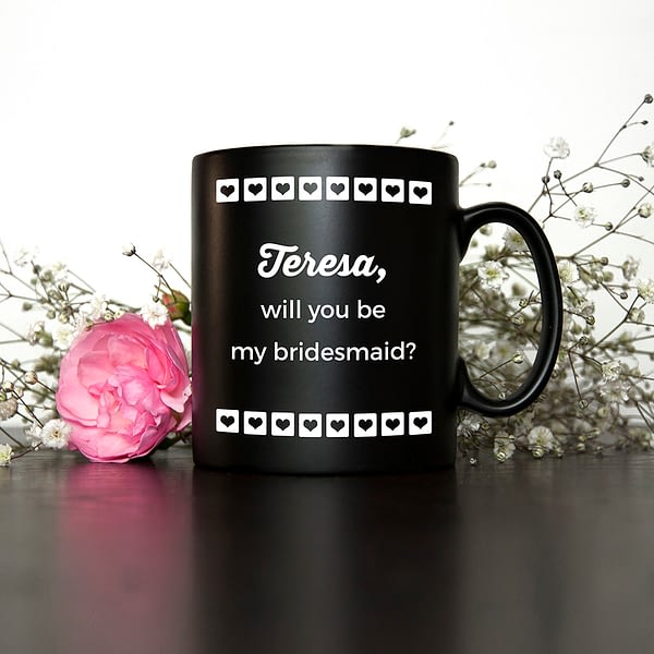 Will You Be My Bridesmaid Pinterest Wedding Mug