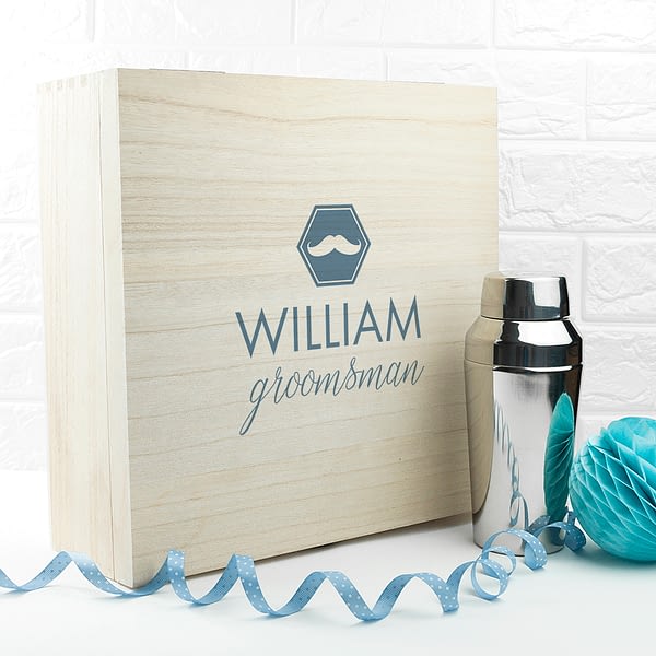 Personalised Classic Groomsman Box