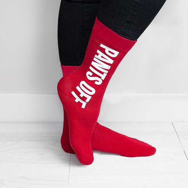 Personalised Cheeky Valentine's Socks