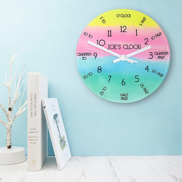 I Can Tell The Time! Personalised Wall Clock