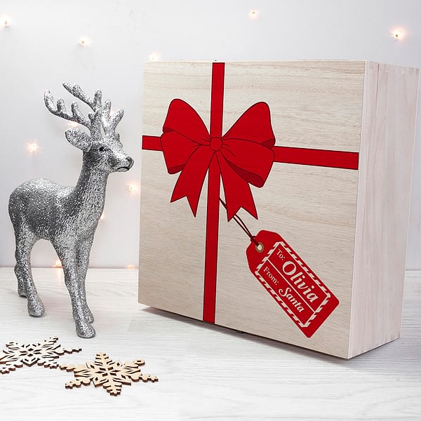 Personalised All Wrapped Up Christmas Eve Box