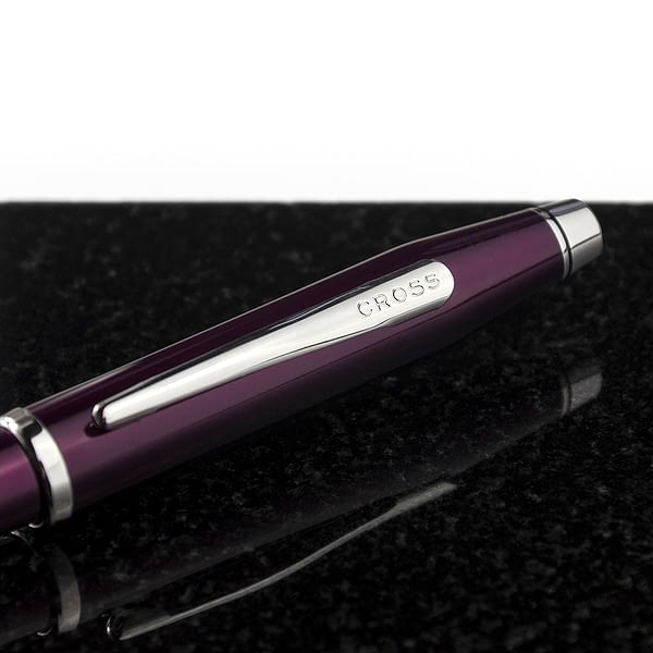 Personalised Cross Century II Pen in Plum