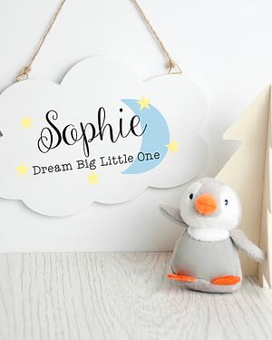 Personalised Keep Dreaming Cloud Wall Hanging