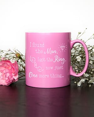 I Found My Man Now I Need My Girl Personalised Bridesmaid Mug