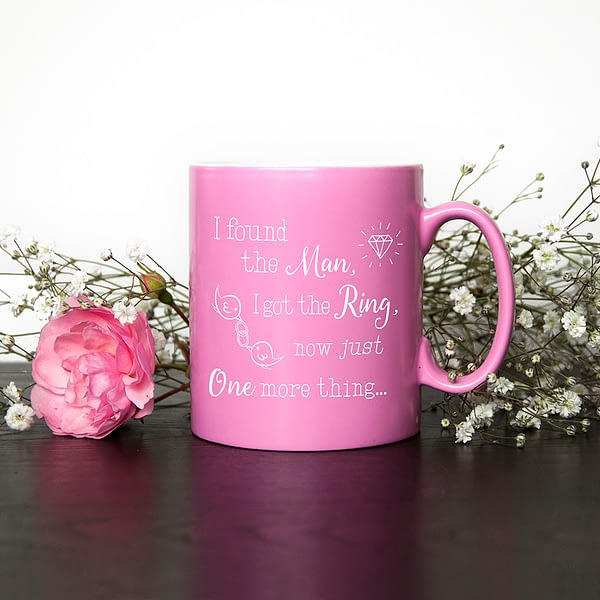 I Found My Man Now I Need My Girl Personalised Bridesmaid Mug