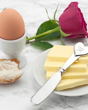 Personalised Heart Butter Knife