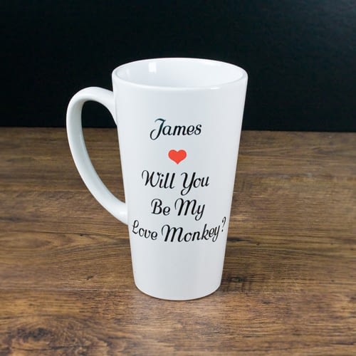 Love Monkey Romantic Mug