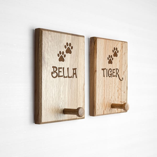 Personalised Paw Print Peg Hook