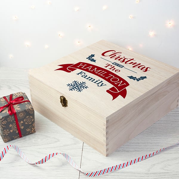 Personalised Our Family's Christmas Eve Box