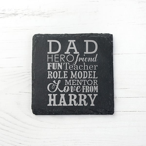 What Dad Means Slate Keepsake