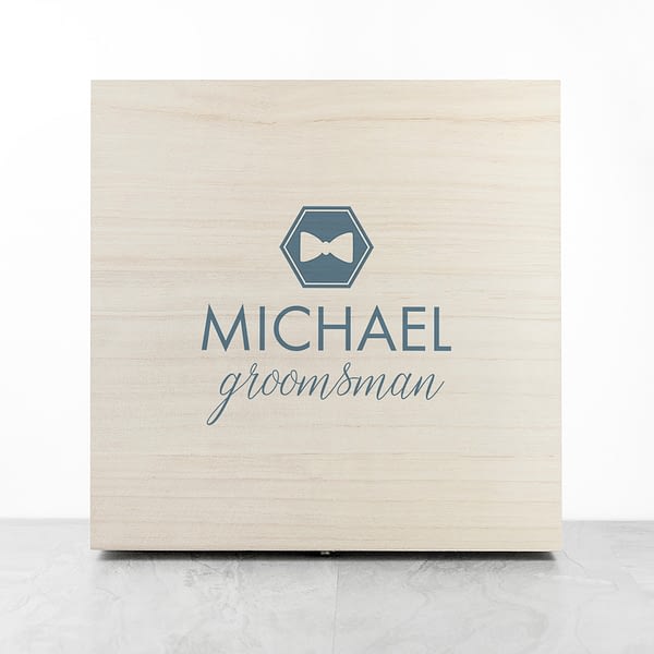 Personalised Classic Groomsman Box