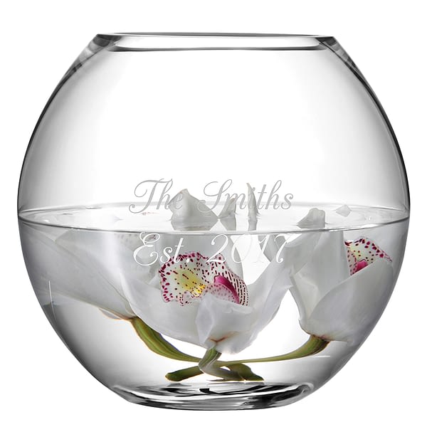 LSA Personalised Round Vase