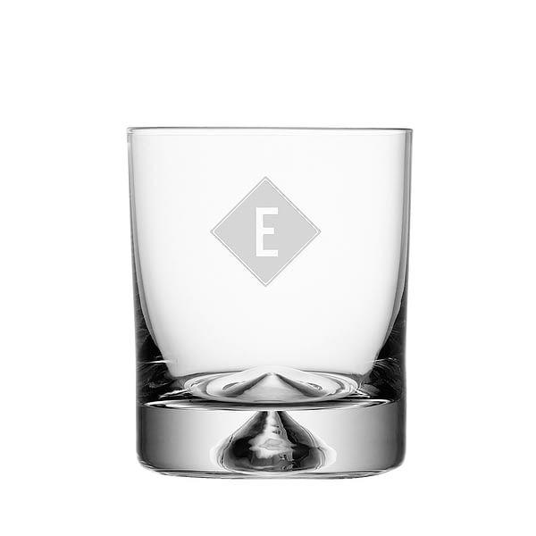 Monogrammed Pyramid Tumbler