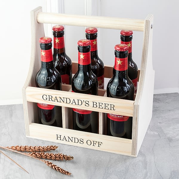 Personalised Garden Beer Trug