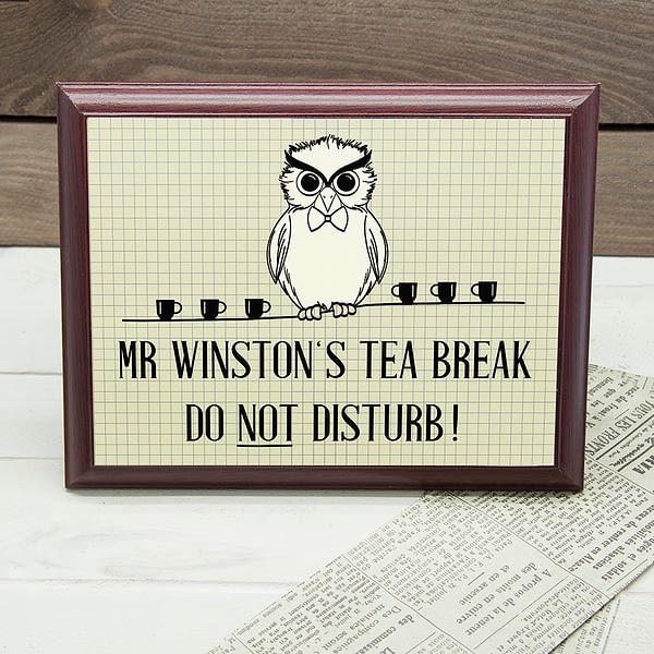 Personalised Teacher's Do Not Disturb Sign