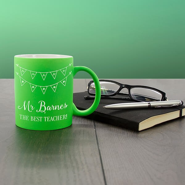 The Best Teacher Matte Coloured Mug