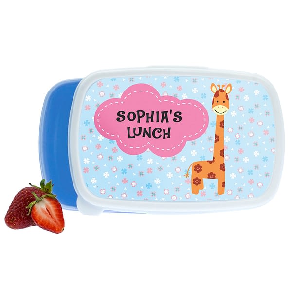 Cute Giraffe Character Lunch Box