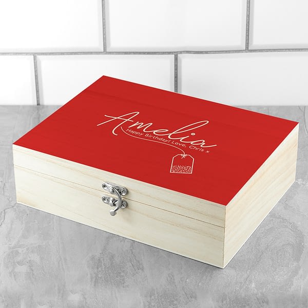 Personalised The Ultimate Cu-Tea Box