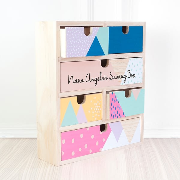 Personalised Geometric Accessory Drawers