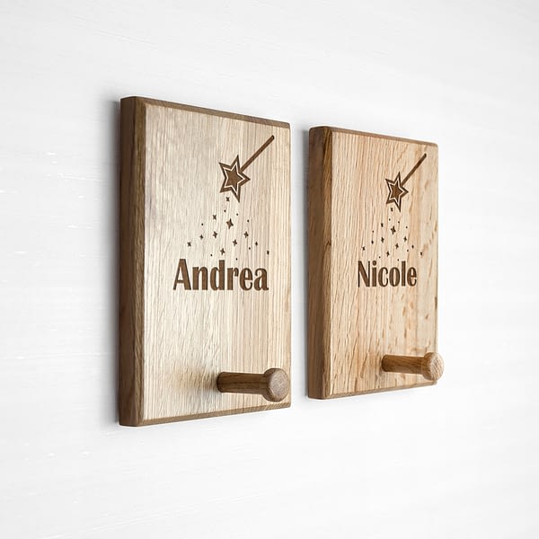 Personalised Fairy Dust Peg Hook