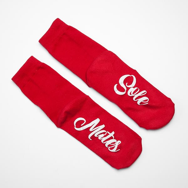 Personalised Sole Mates Romantic Socks