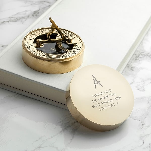 Iconic Adventurer's Sundial Compass