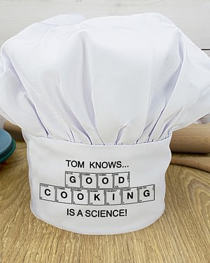 Good Cooking Is Science Chef Hat