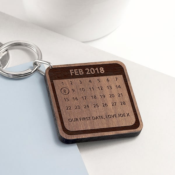 Personalised A Day To Remember Square Keyring