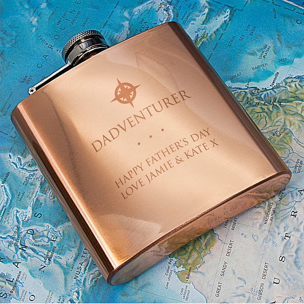 Dadventurer Hip Flask