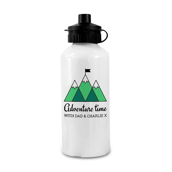 Personalised Adventure Time White Water Bottle