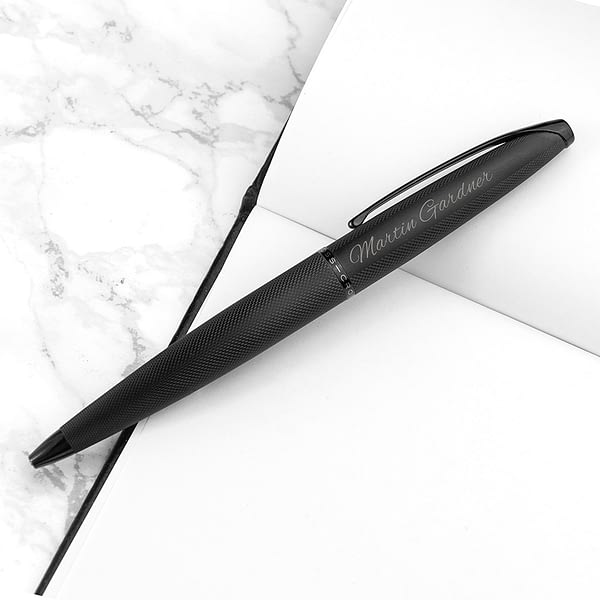 Personalised Cross ATX Pen in Black