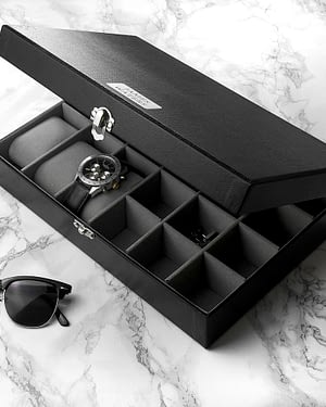 Personalised Watch & Cufflinks Box