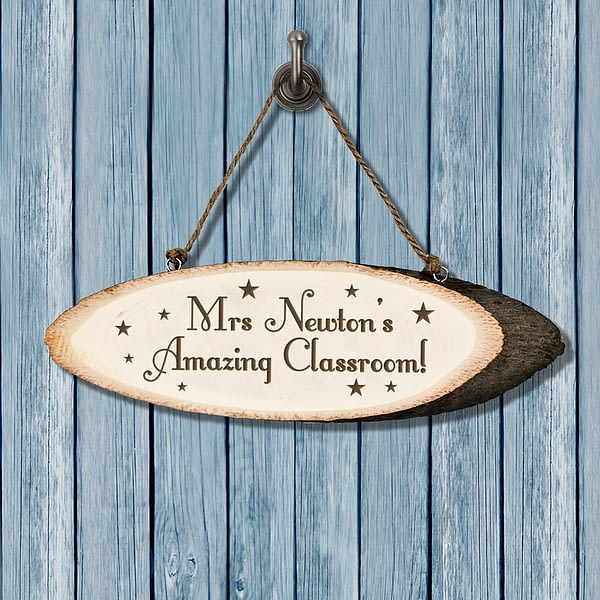 Personalised Super Star Teacher's Classroom Sign