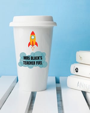 Personalised Teacher's Fuel Travel Mug